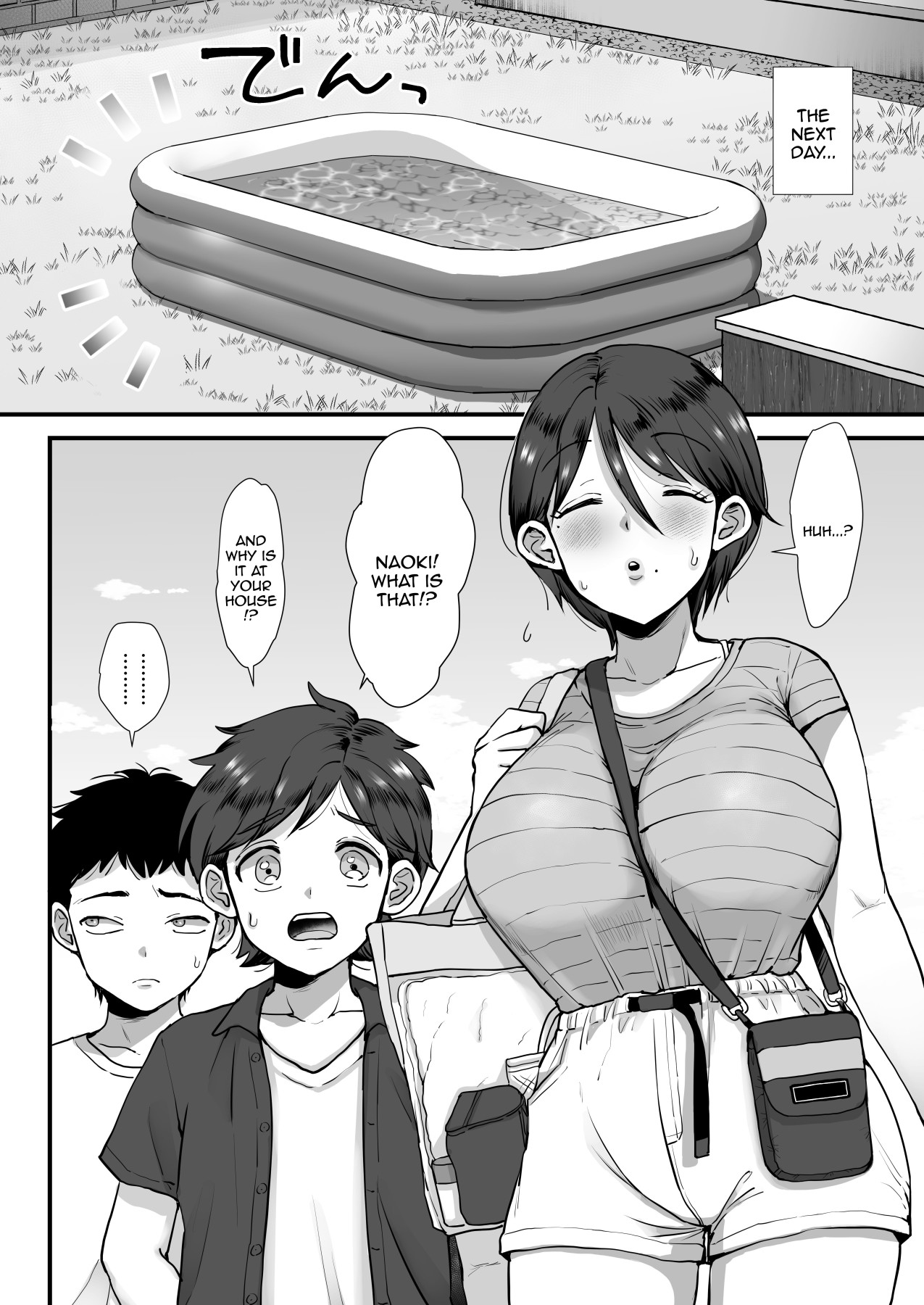 Hentai Manga Comic-A Narrow-Eyed Gentle Big-Breasted Mama-Chapter 2-7